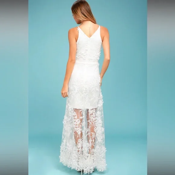 Dress the Population Sidney floral lace gown - Picture 13 of 15